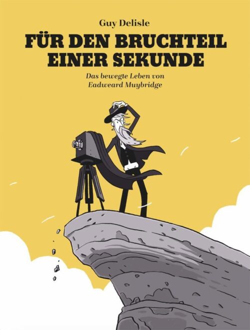 <span style='color: #3c3c3c;'>Guy Delisle</span> <br><span style='font-style: italic; font-weight: bold;'>Für den Bruchteil einer Sekunde</span>