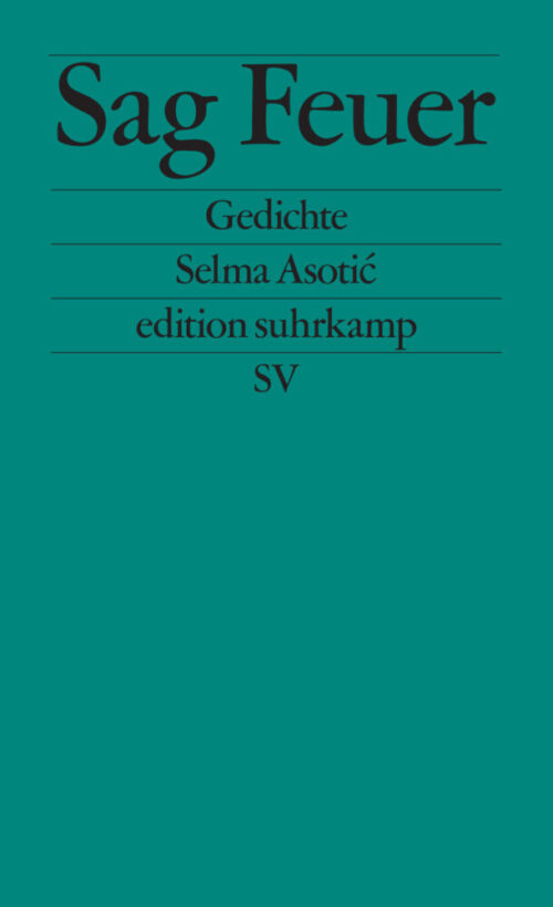 <span style='color: #3c3c3c;'>Selam Asotic</span> <br><span style='font-style: italic; font-weight: bold;'>Sag Feuer</span>