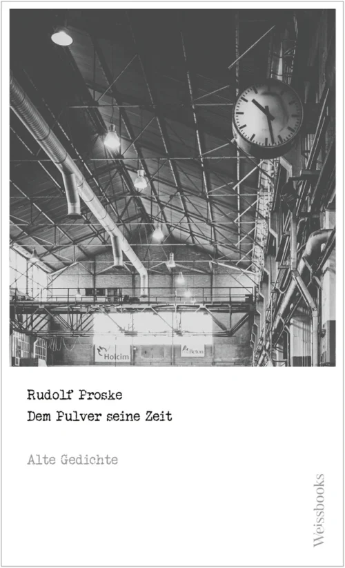 <span style='color: #3c3c3c;'>Rudolf Proske</span> <br><span style='font-style: italic; font-weight: bold;'>Dem Pulver seine Zeit</span>