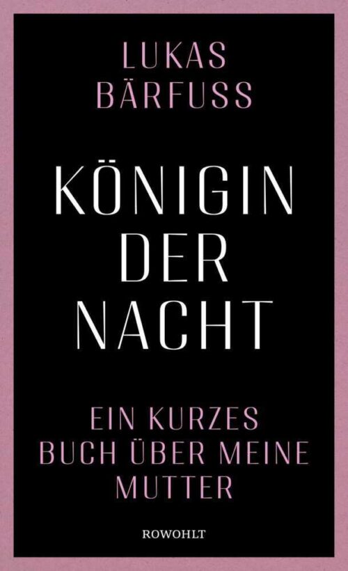 <span style='color: #3c3c3c;'>Lukas Bärfuss</span> <br><span style='font-style: italic; font-weight: bold;'>Königin der Nacht</span>