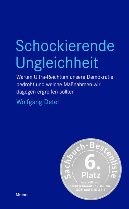 <span style='color: #3c3c3c;'>Wolfgang Detel</span> <br><span style='font-style: italic; font-weight: bold;'>Schockierende Ungleichheit</span>