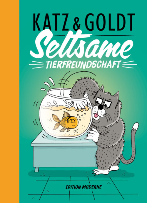 <span style='color: #3c3c3c;'>Stephan Katz, Max Goldt</span> <br><span style='font-style: italic; font-weight: bold;'>Seltsame Tierfreundschaft</span>