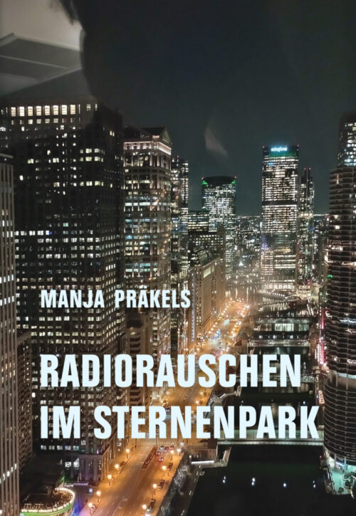 <span style='color: #3c3c3c;'>Manja Präkels</span> <br><span style='font-style: italic; font-weight: bold;'>Radiorauschen im Sternenpark</span>