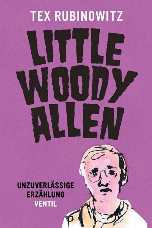 <span style='color: #3c3c3c;'>Tex Rubinowitz</span> <br><span style='font-style: italic; font-weight: bold;'>Little Woody Allen</span>